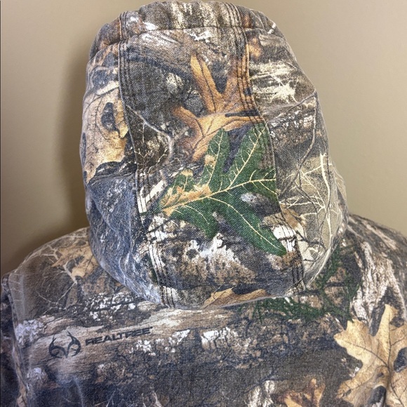 Brazos Work Force Camouflage Mens Jacket, medium, Real Tree pattern, GUC, heavy! - Picture 5 of 10